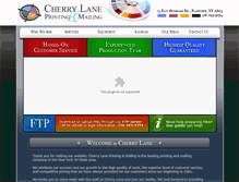 Tablet Screenshot of cherrylanelitho.com